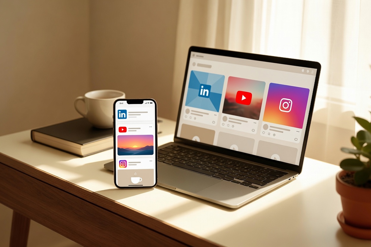 social media section